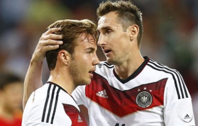 Klose: Tôi đã tin vào khả năng tỏa sáng của Mario Goetze